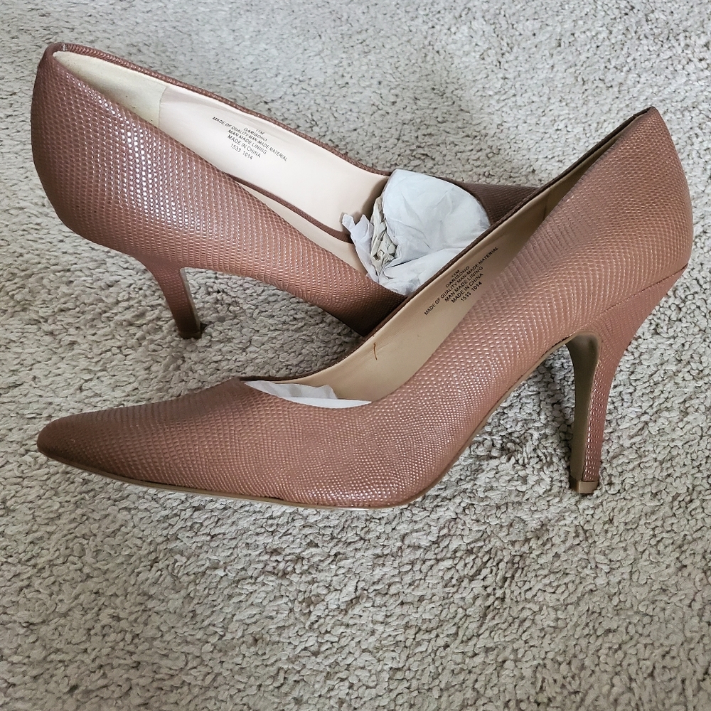 Nine West Toupe Heels